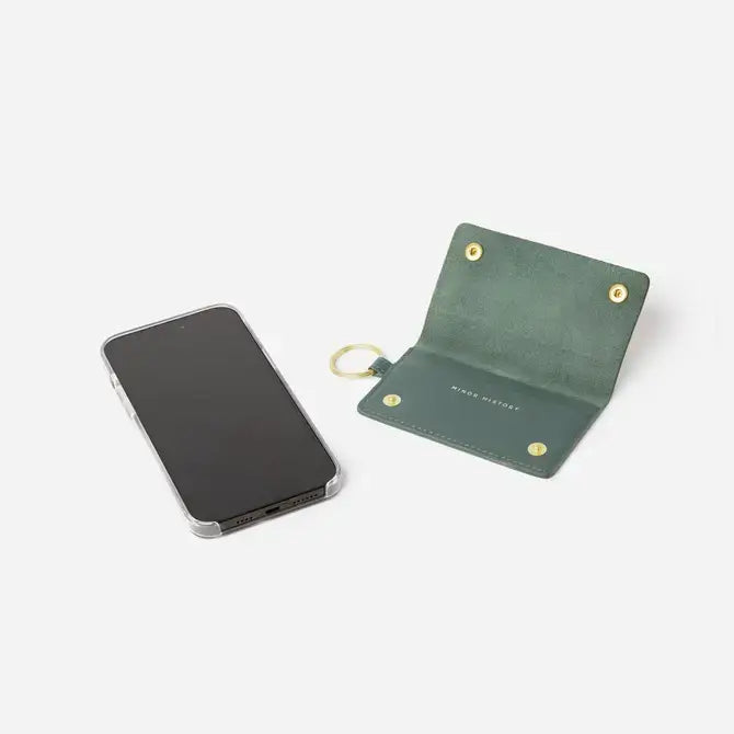 Minor History - The Snaps Keychain Wallet - Evergreen