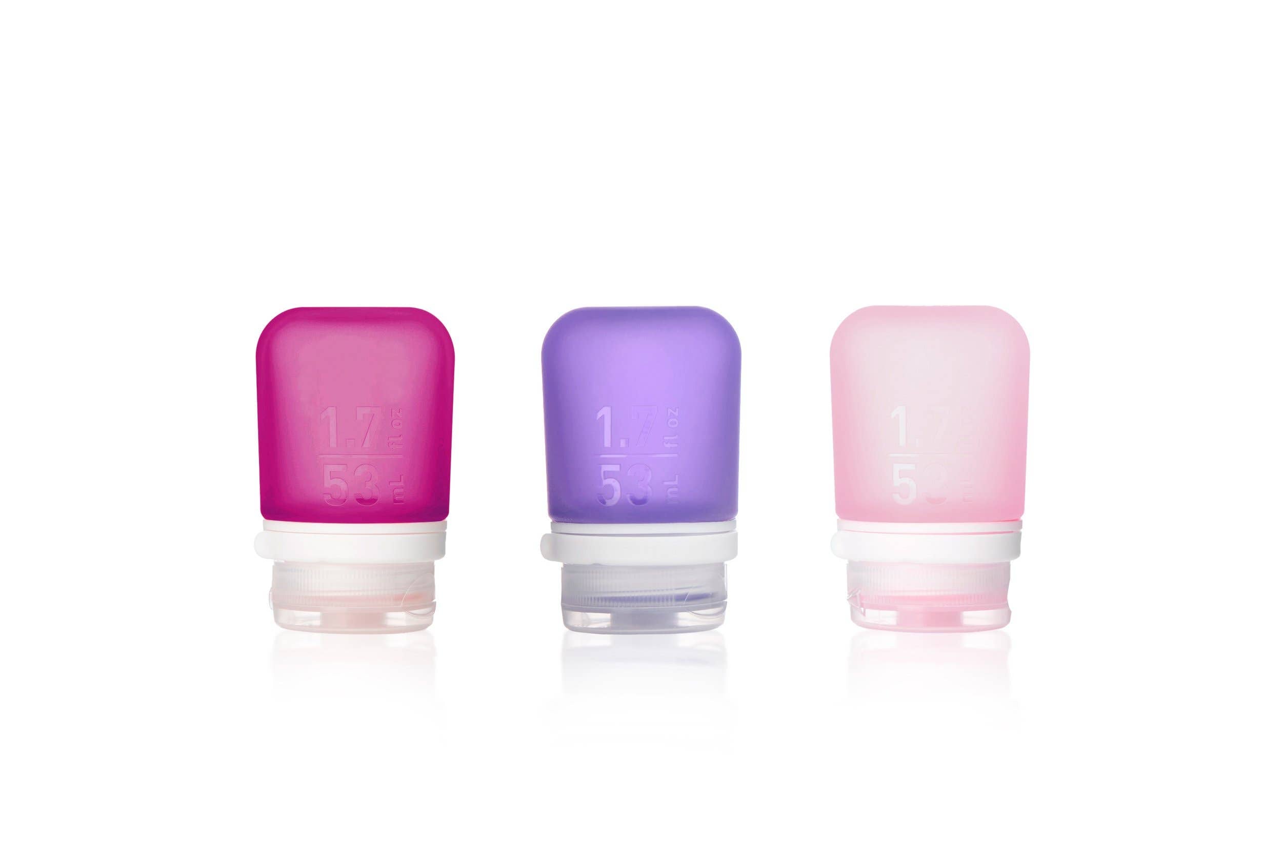 humangear - GoToob+ 3-Pack Refillable Silicone Travel Bottles