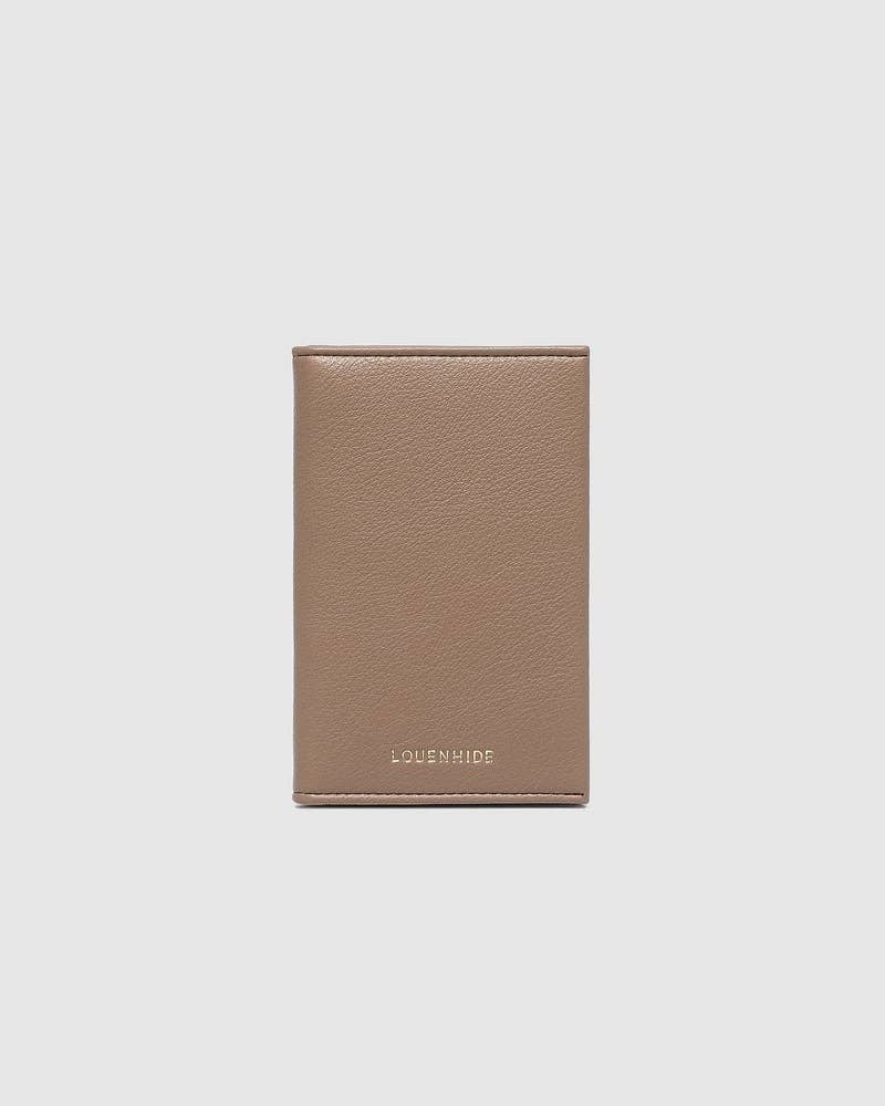 Louenhide - Venice Passport Holder - Mocha