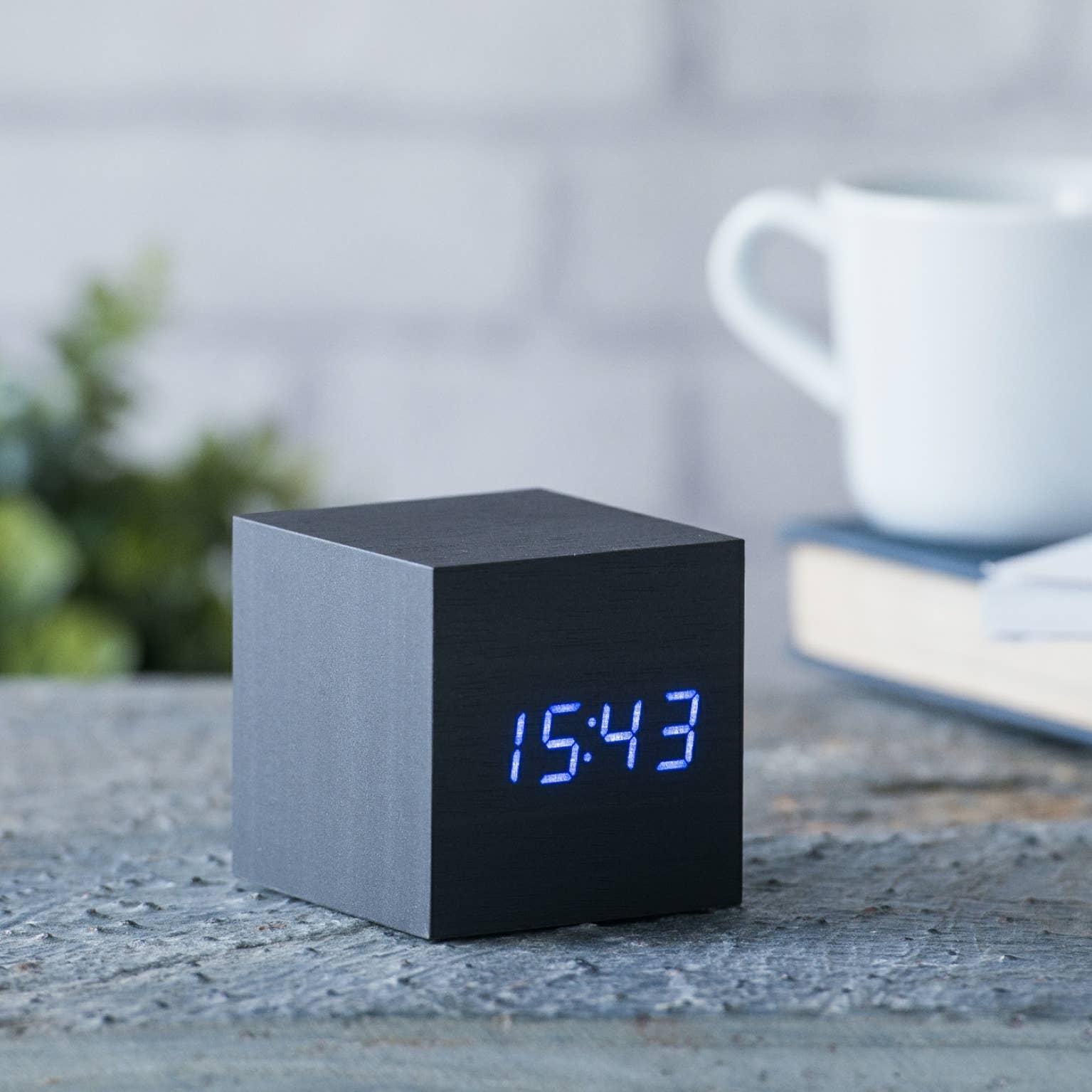 Gingko Design - Cube Click Alarm Clock