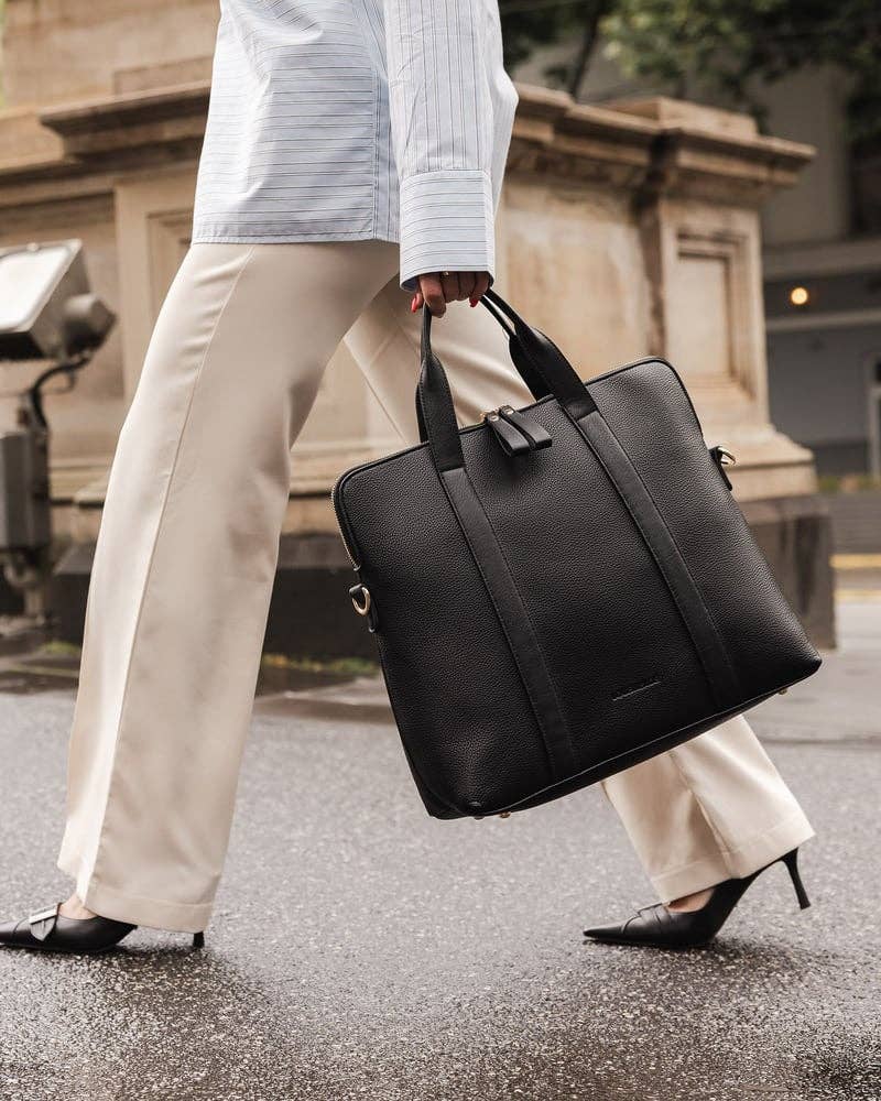 Louenhide - Rhodes Trolley Laptop Bag - Black