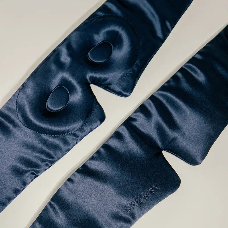 Drowsy Sleep Co. - Midnight Blue Eyelash Protecting Sleep Mask