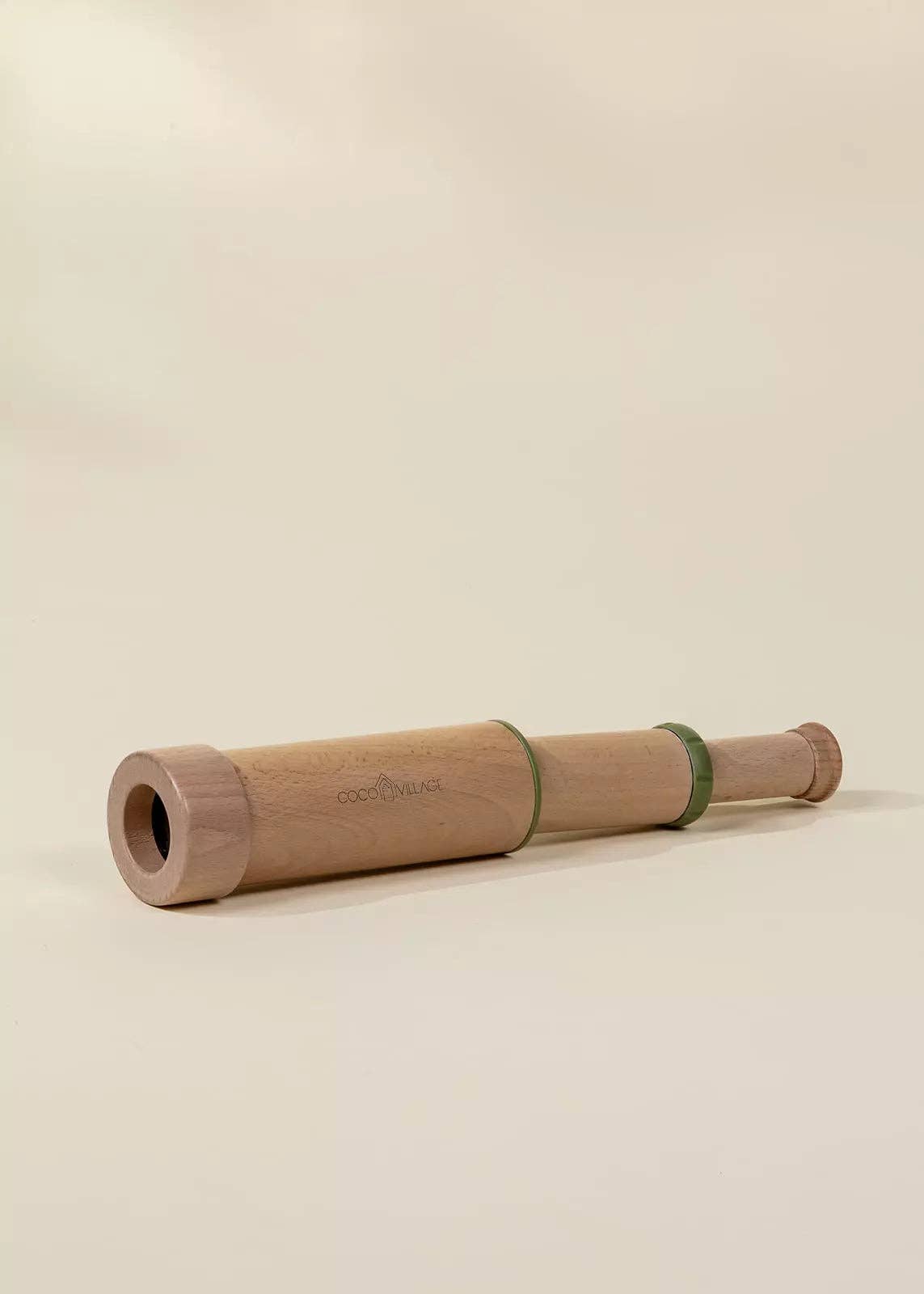 Coco Village - Wooden Handheld Telescope – 20x Zoom