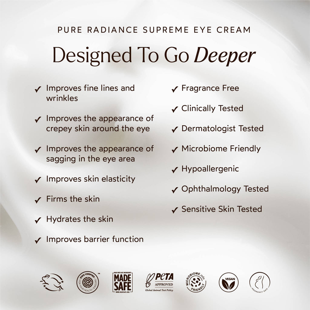 True Botanicals - Pure Radiance Supreme Eye Cream