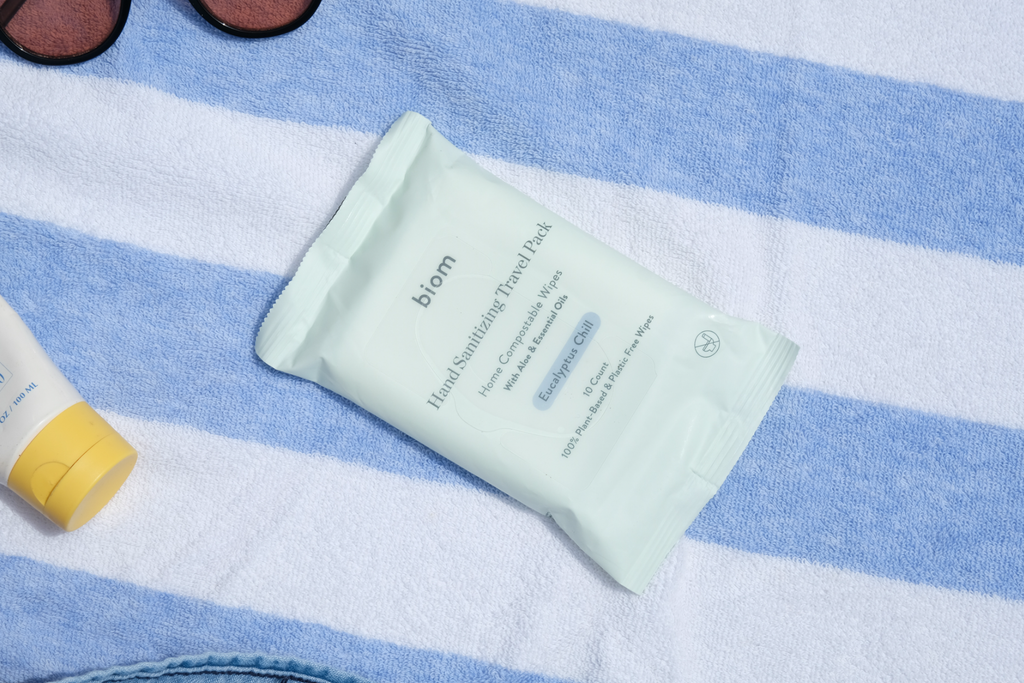 biom - Hand Sanitizing Wipes - Travel Pack (10ct)