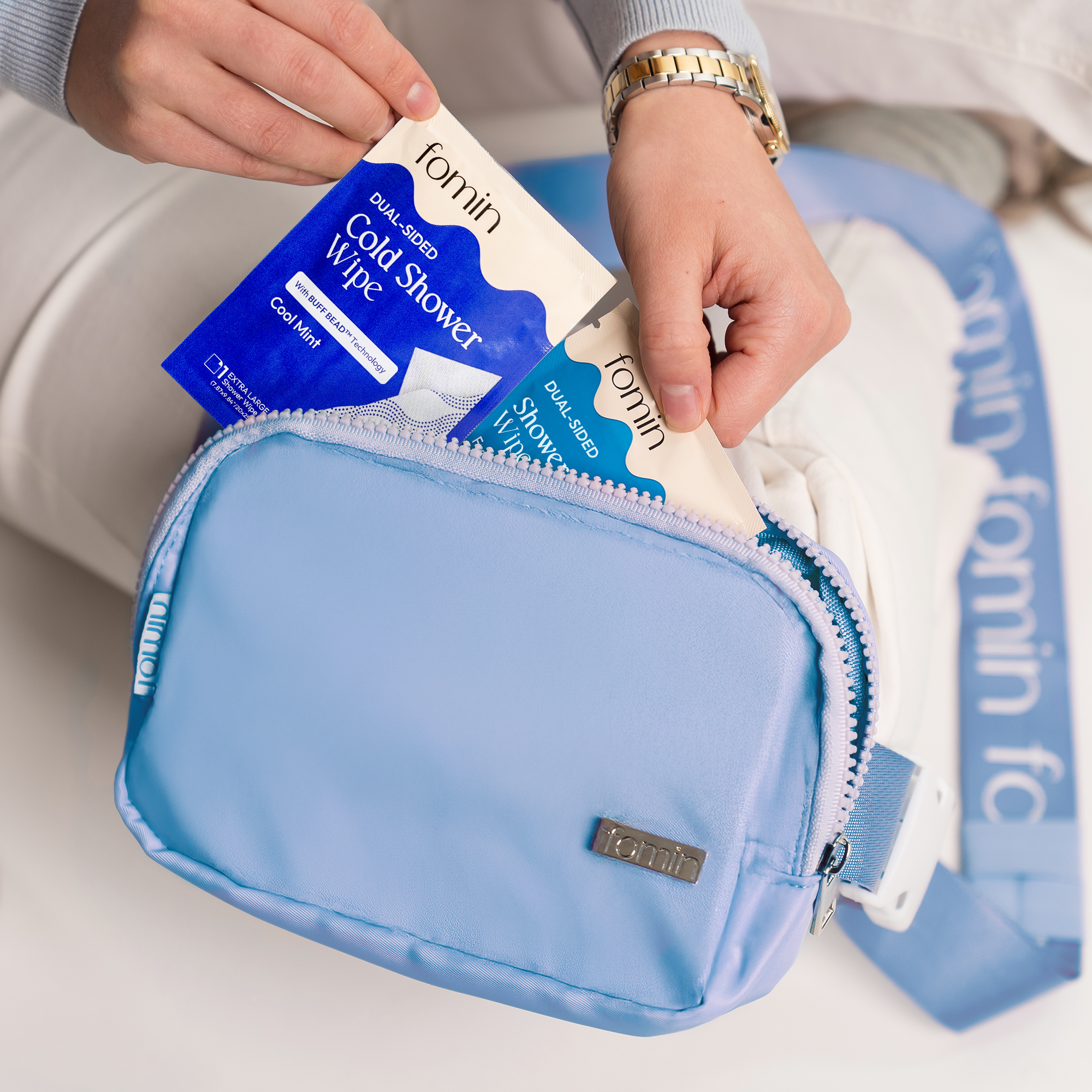 Fomin - Cold Shower Wipes - Fragrance Free