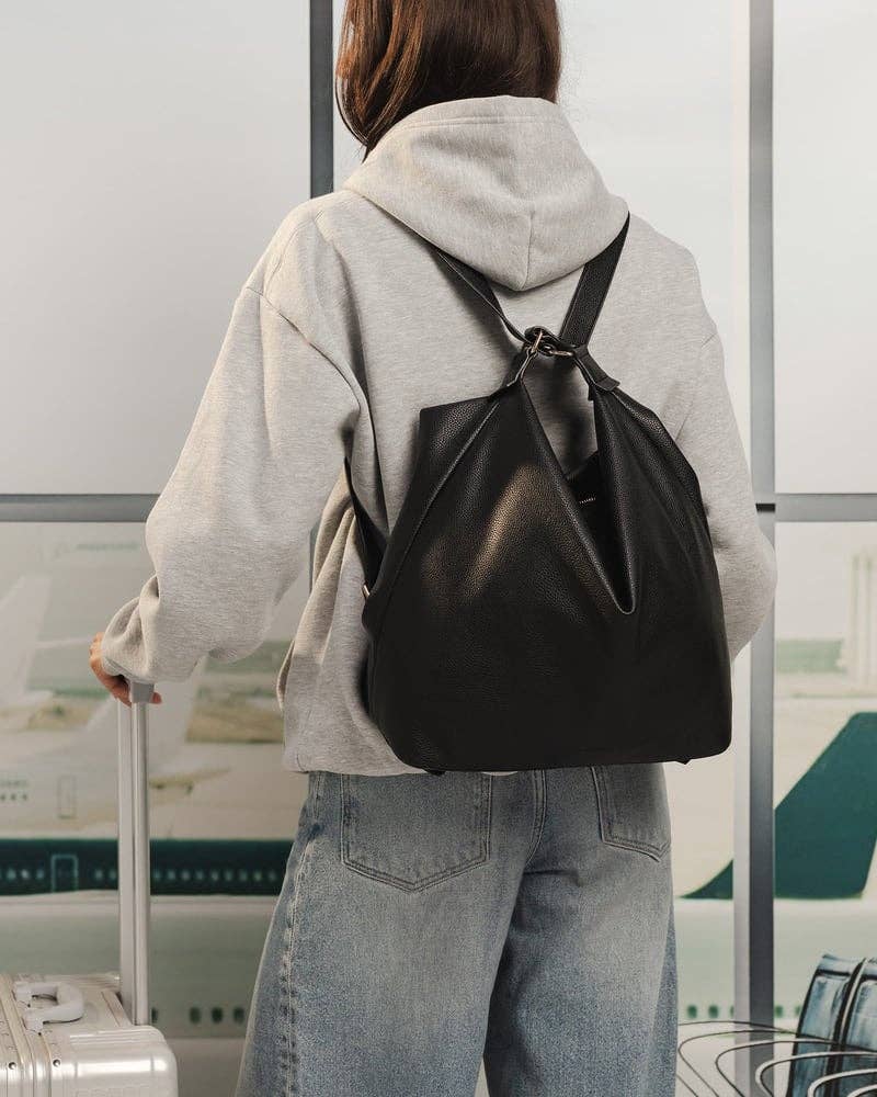 Louenhide - Convertible Backpack - Black | Miley