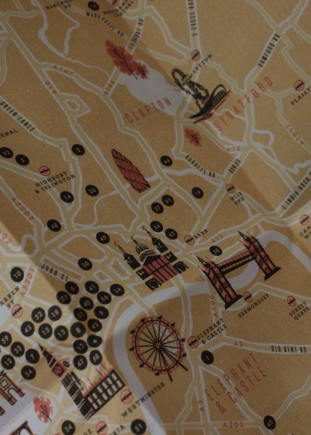 Herb Lester Associates - London: At Your Service - Travel Map & Cultural Guide