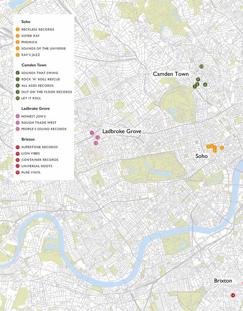 Independent Publishers Group - London's Record Shops
