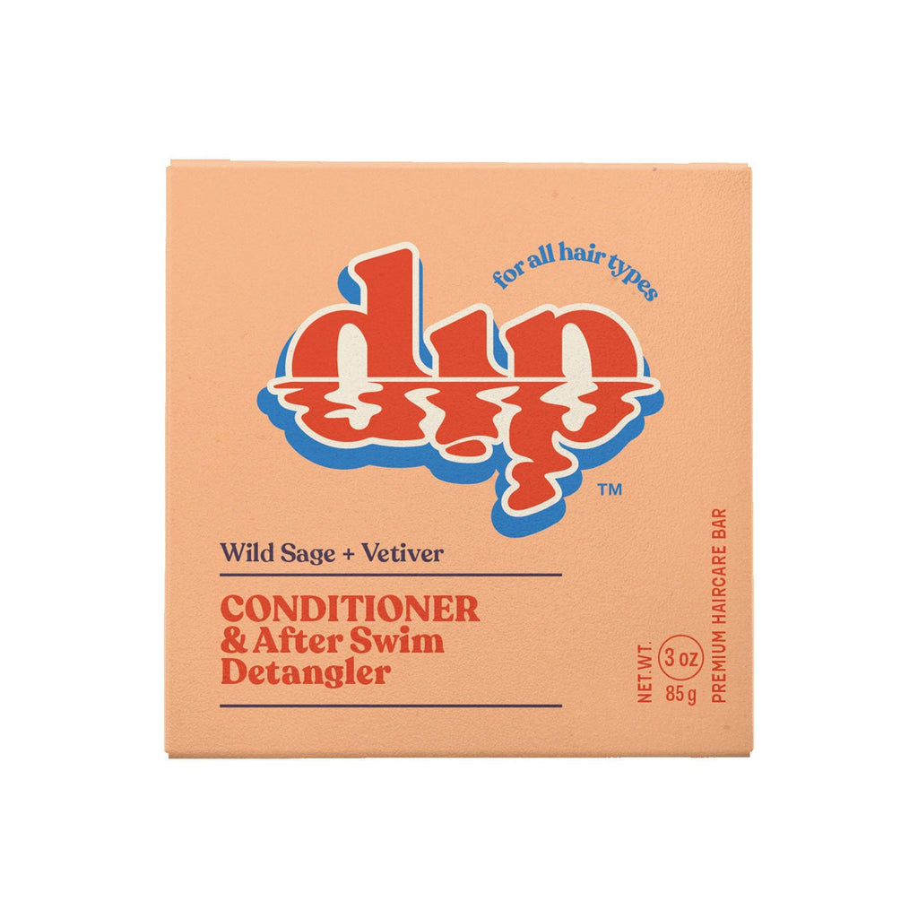 Dip - Dip Conditioner Bar & After Swim Detangler - Wild Sage & Vetiver