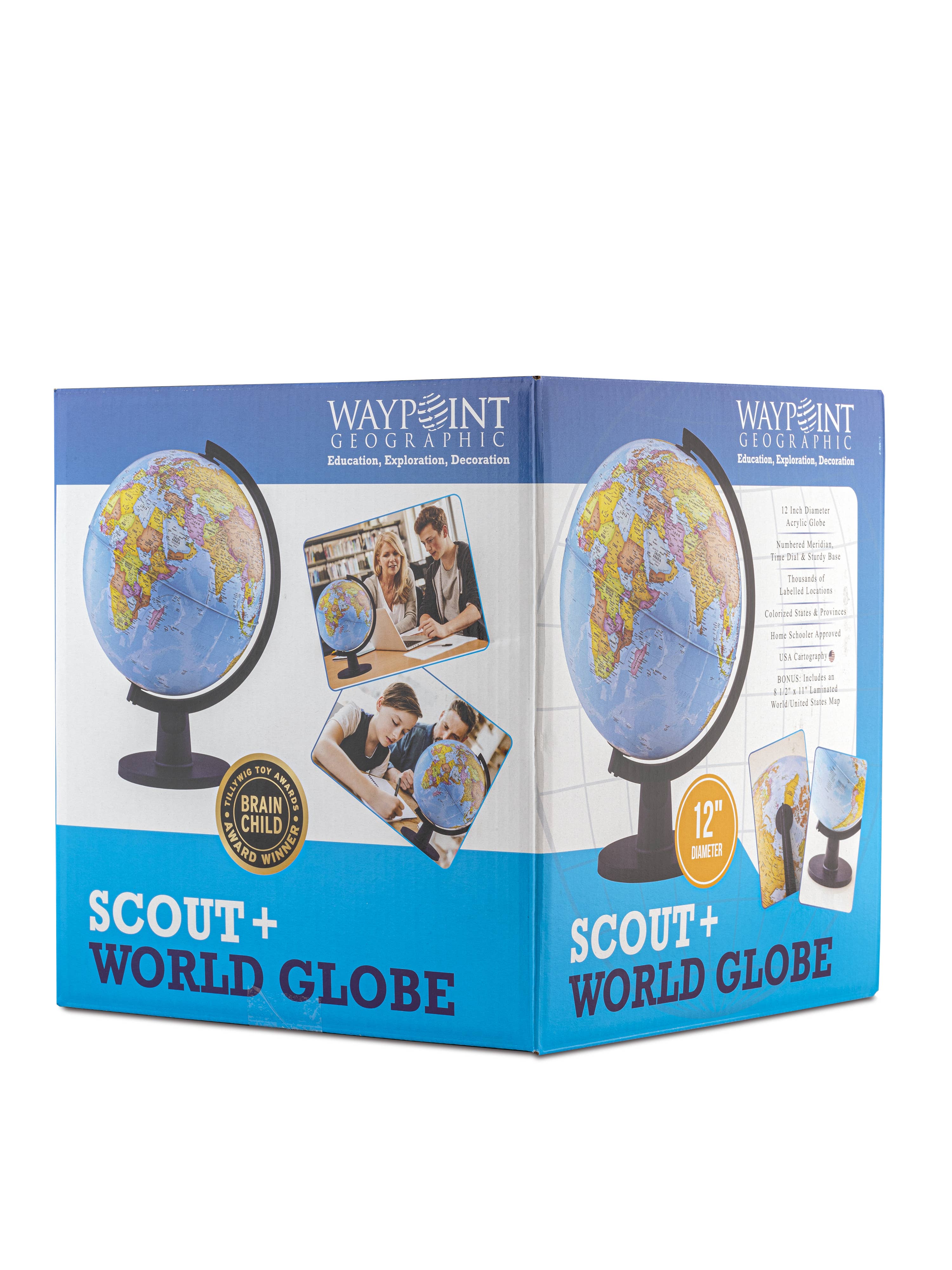 Waypoint Geographic - Scout+ 12" Student Globe