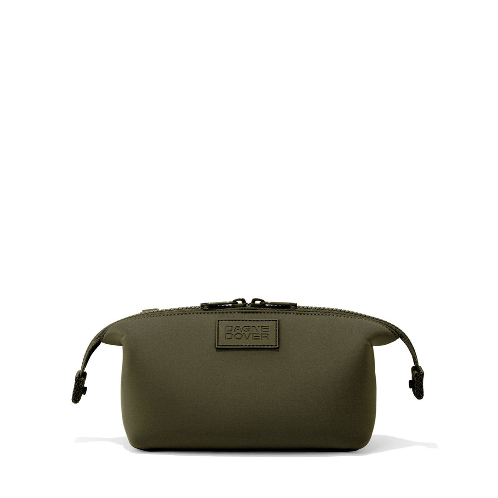 Dagne Dover - Hunter Toiletry Bag in Dark Moss, Small