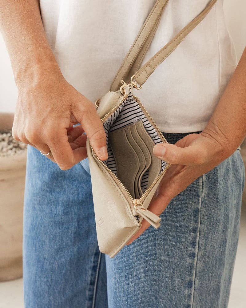 Louenhide - Suki RFID Phone Bag - Almond