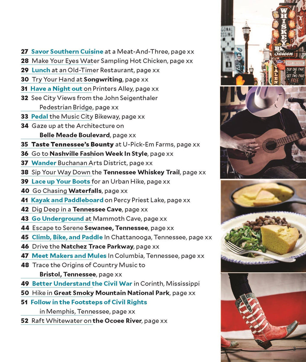 Hachette Book Group - Moon 52 Things to Do in Nashville