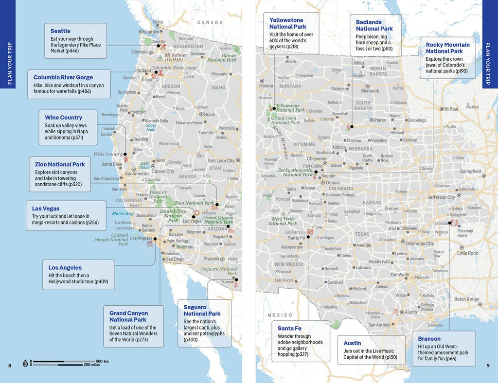 Lonely Planet Western USA