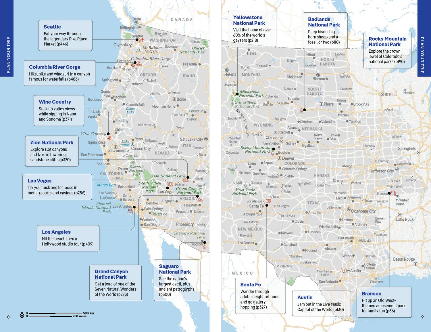 Lonely Planet Western USA