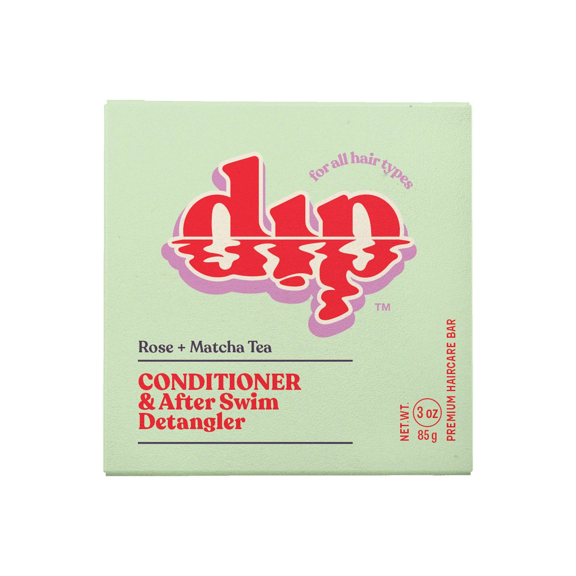 Dip - Dip Conditioner Bar & After Swim Detangler - Rose & Matcha Tea