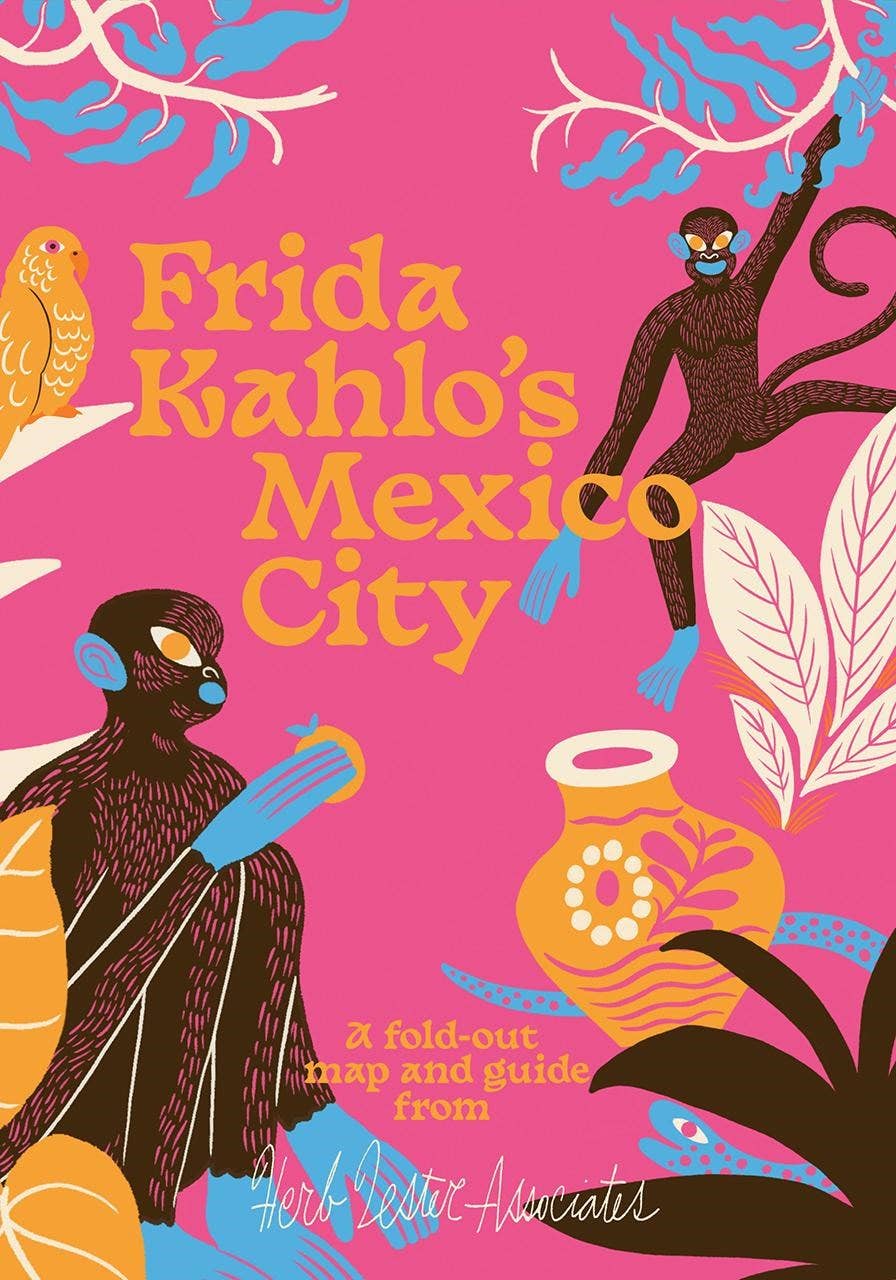 Herb Lester Associates - Frida Kahlo's Mexico City - Cultural Map