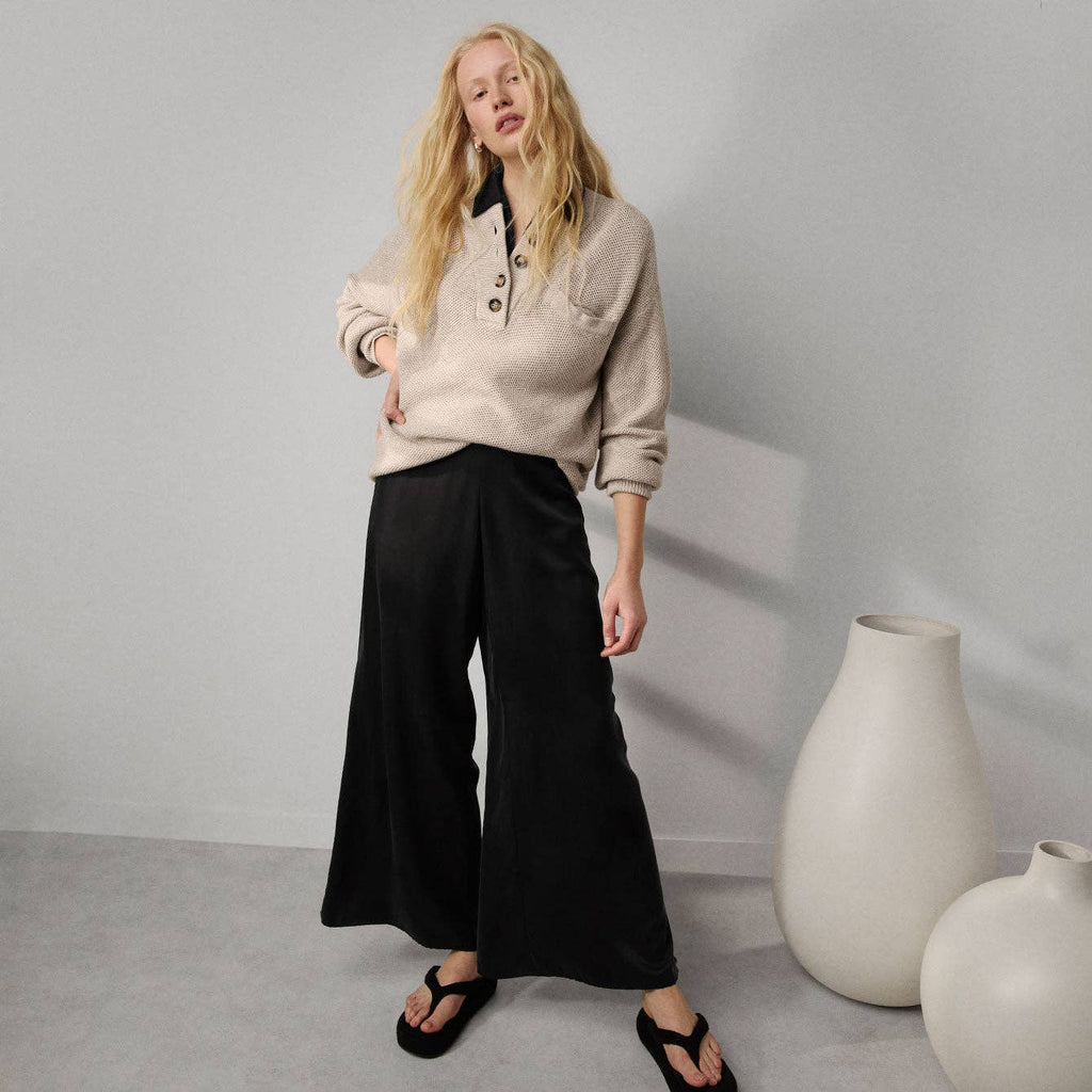 LUNYA - Washable Silk High Rise Pant Set
