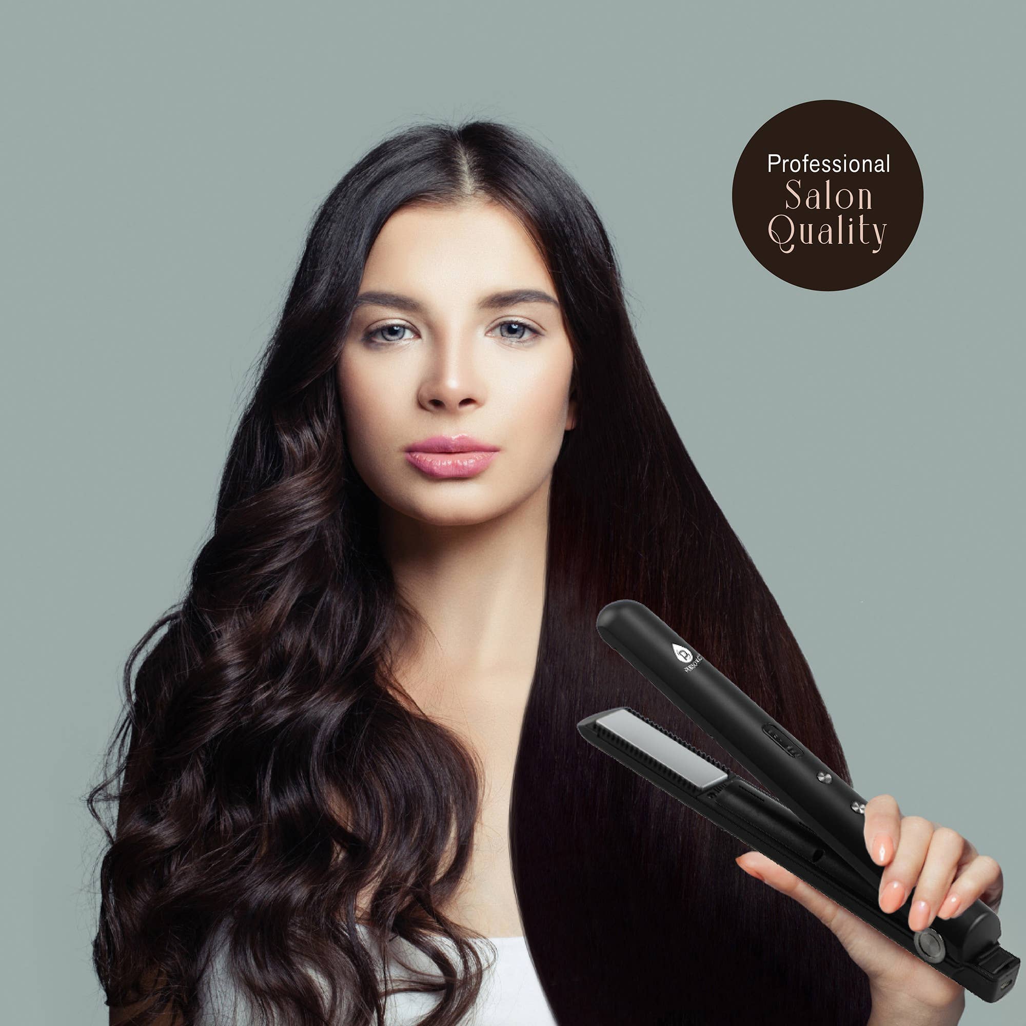 Pursonic - USB Rechargeable Cordless Hair Straightener