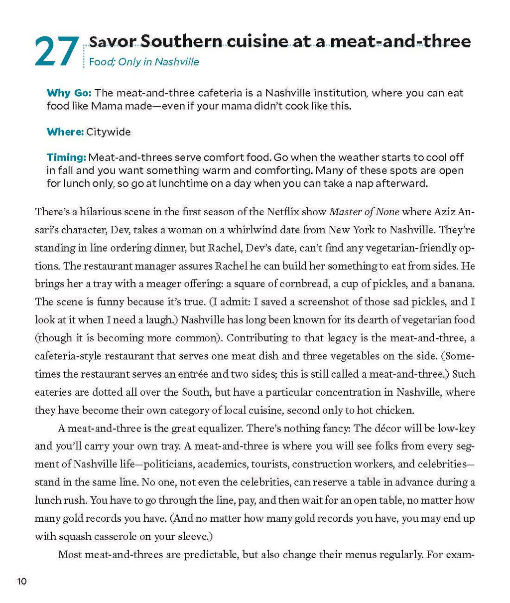 Hachette Book Group - Moon 52 Things to Do in Nashville