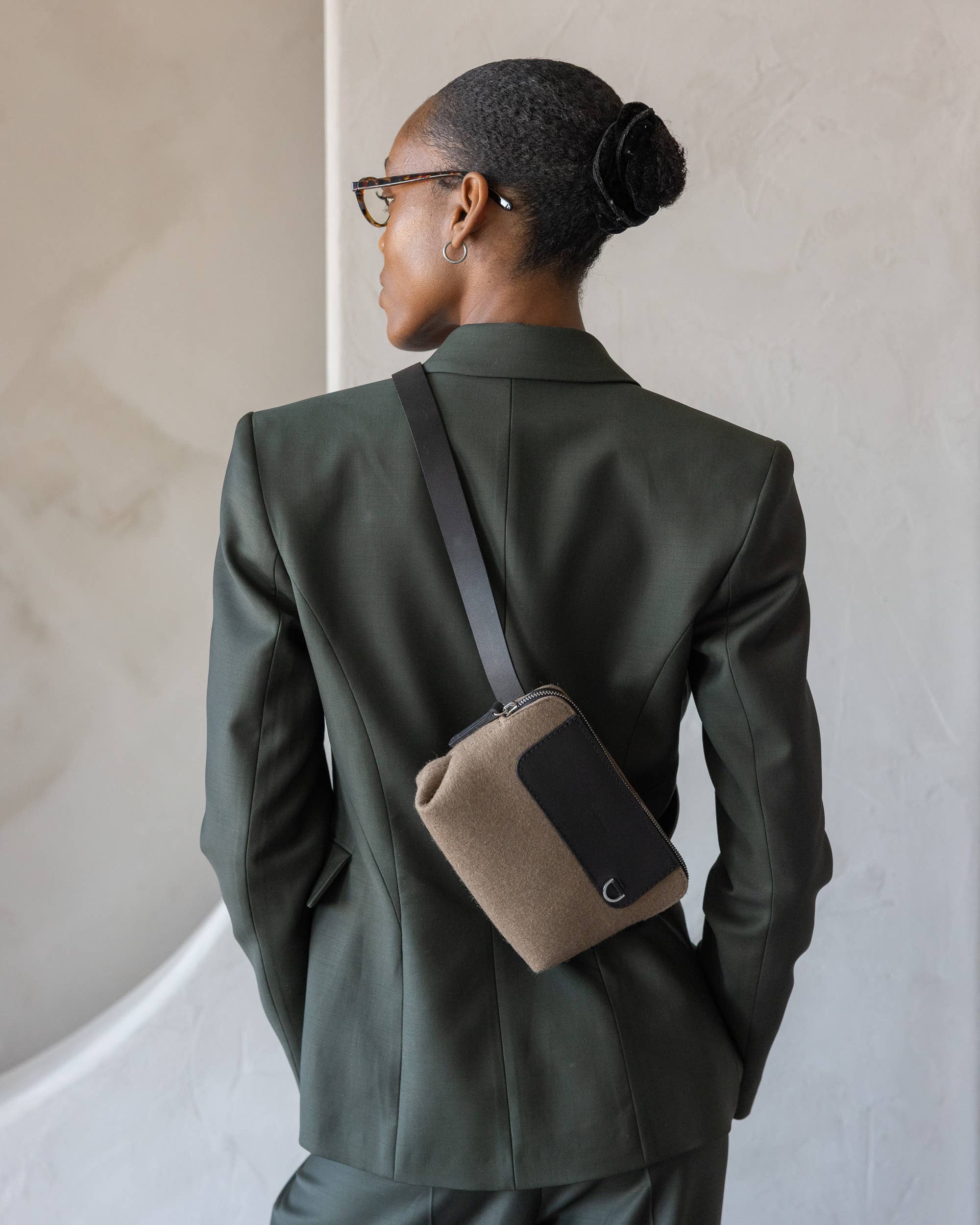 Graf Lantz - Bedford Merino Wool Belt Bag - Cumin