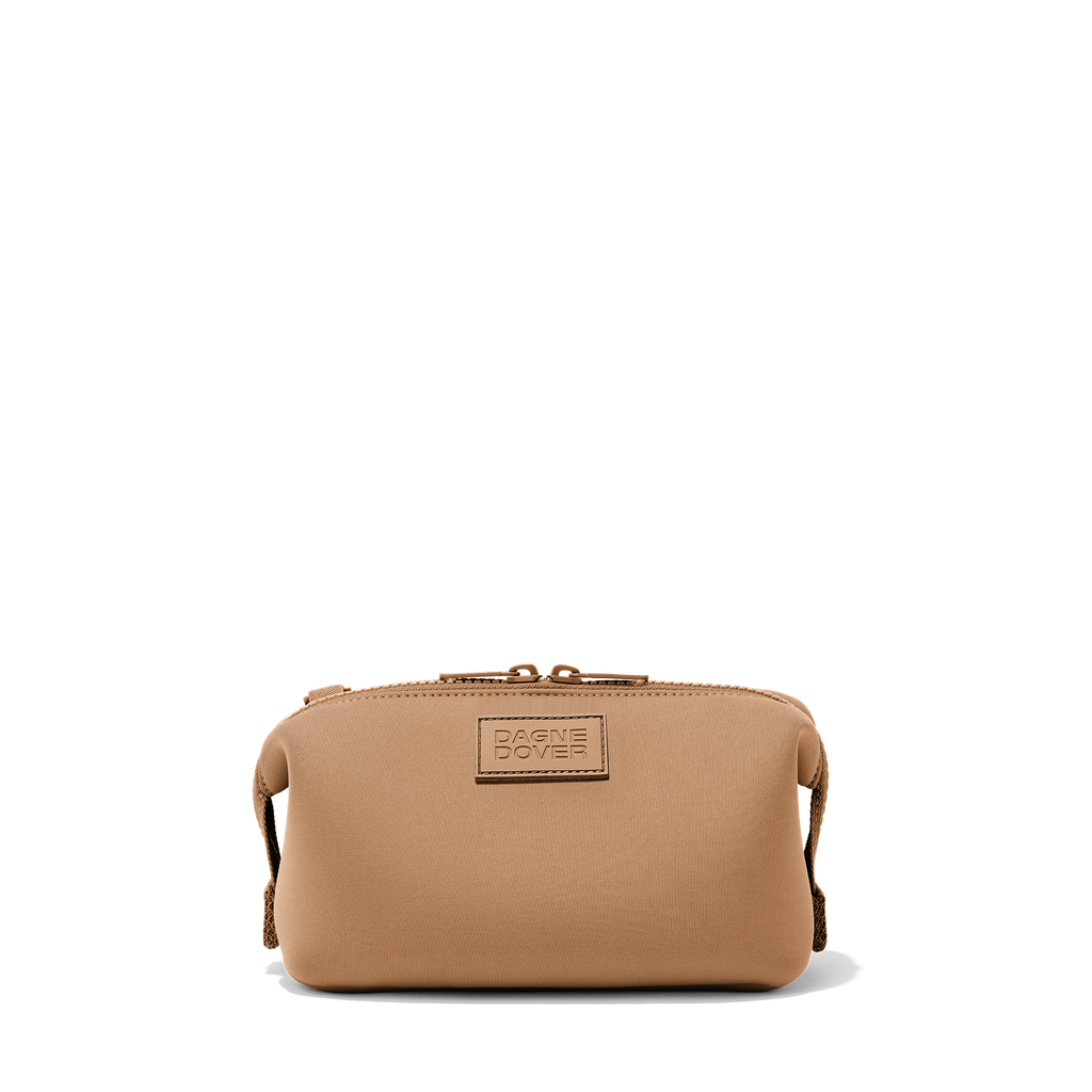 Dagne Dover - Hunter Toiletry Bag in Camel, Small