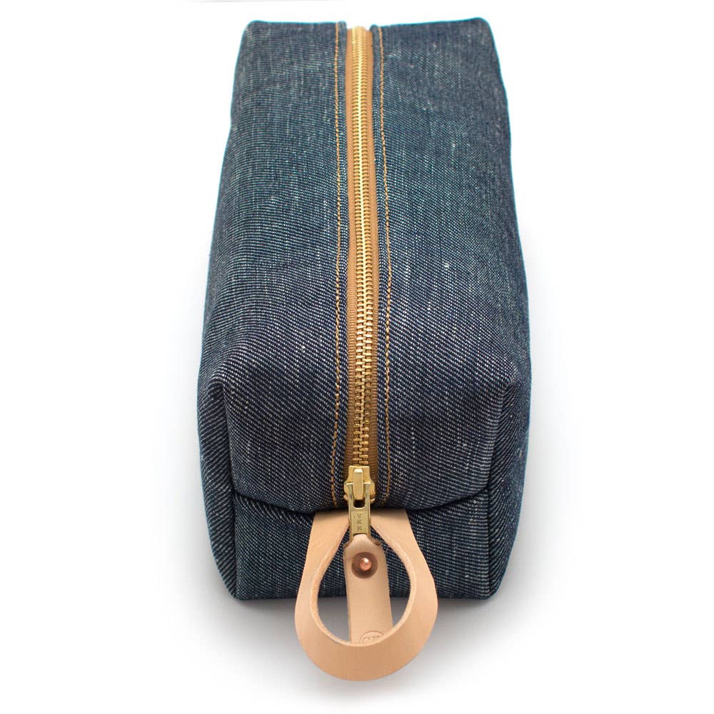 General Knot & Co. - Japanese Denim Travel Kit