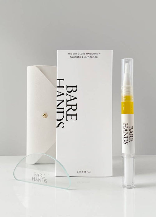 Bare Hands - The Dry Gloss Manicure Kit - Polish-Free Natural Nail Care