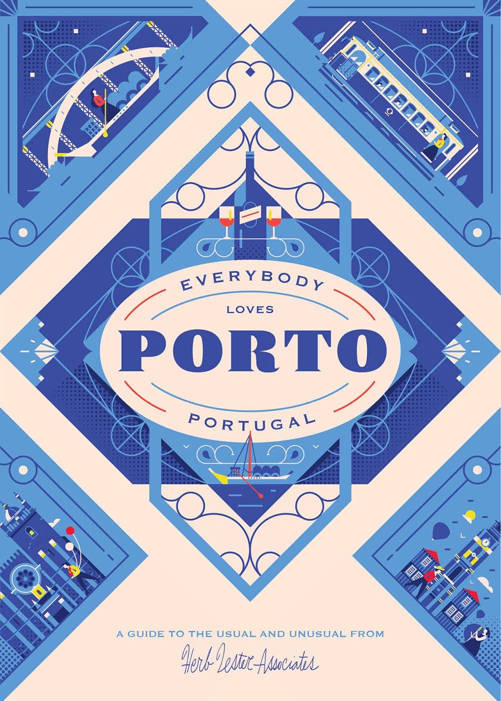 Herb Lester Associates - Everybody Loves Porto - Italy Travel Map & Cultural Guide