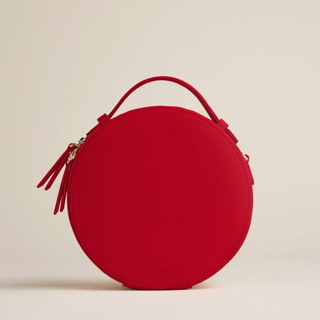 Hudson + Bleecker - Nomad Round Travel Case - Red