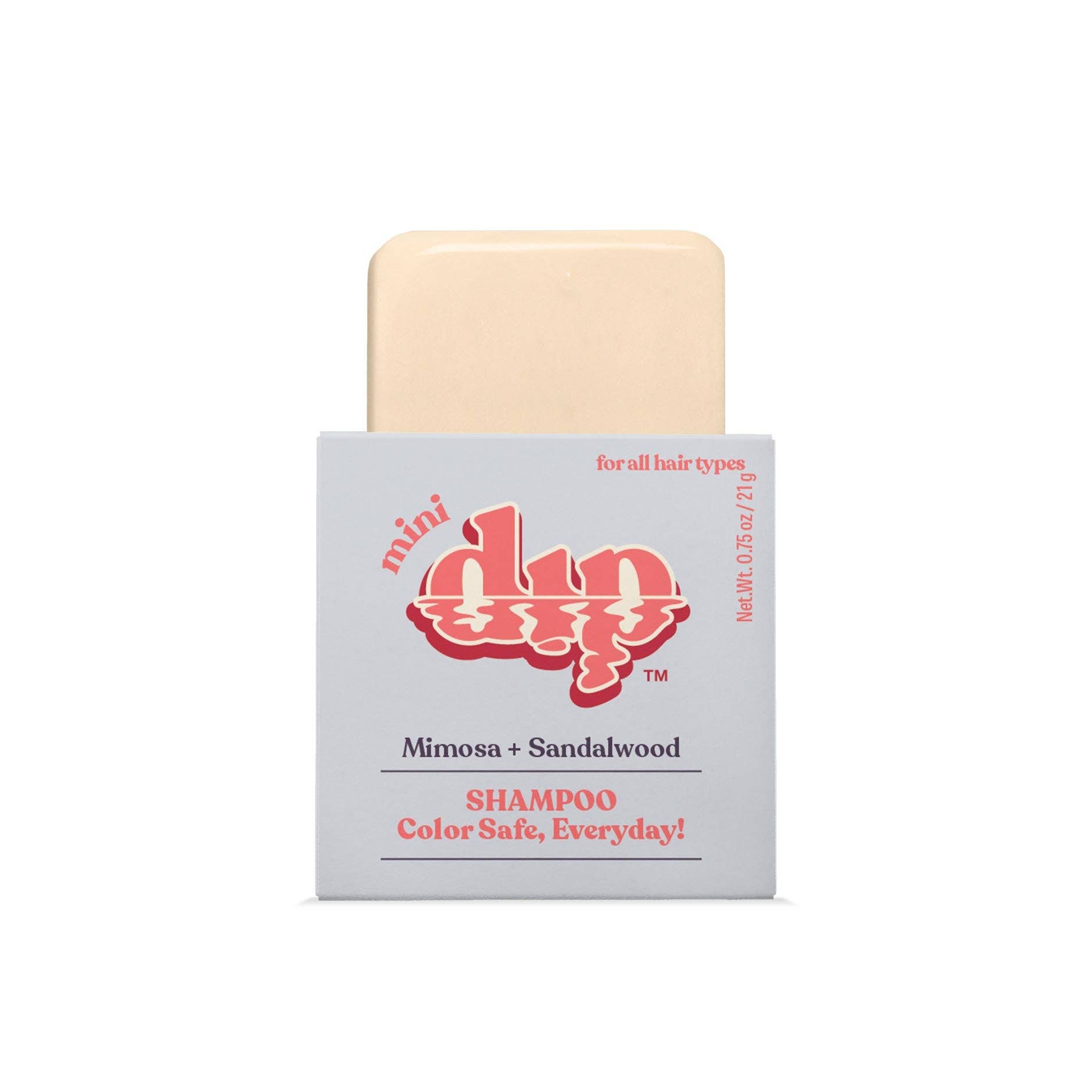Dip - Mini Dip Shampoo Bar: Color Safe, Everyday - Mimosa & Sandalwood