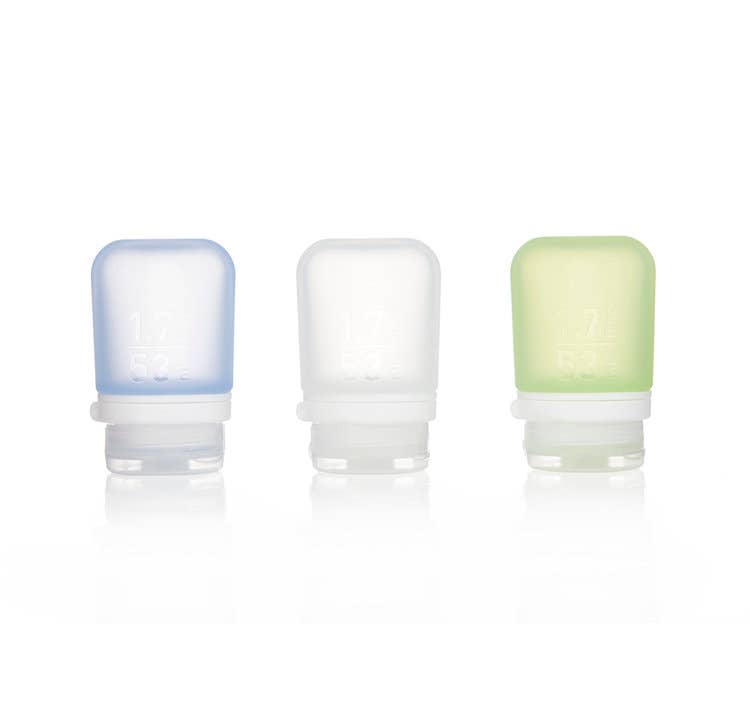 humangear - GoToob+ 3-Pack Refillable Silicone Travel Bottles