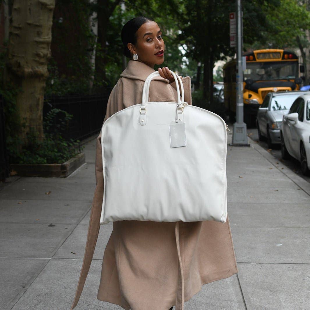 Hudson + Bleecker - Bon Voyage Garment Bag - Ecru