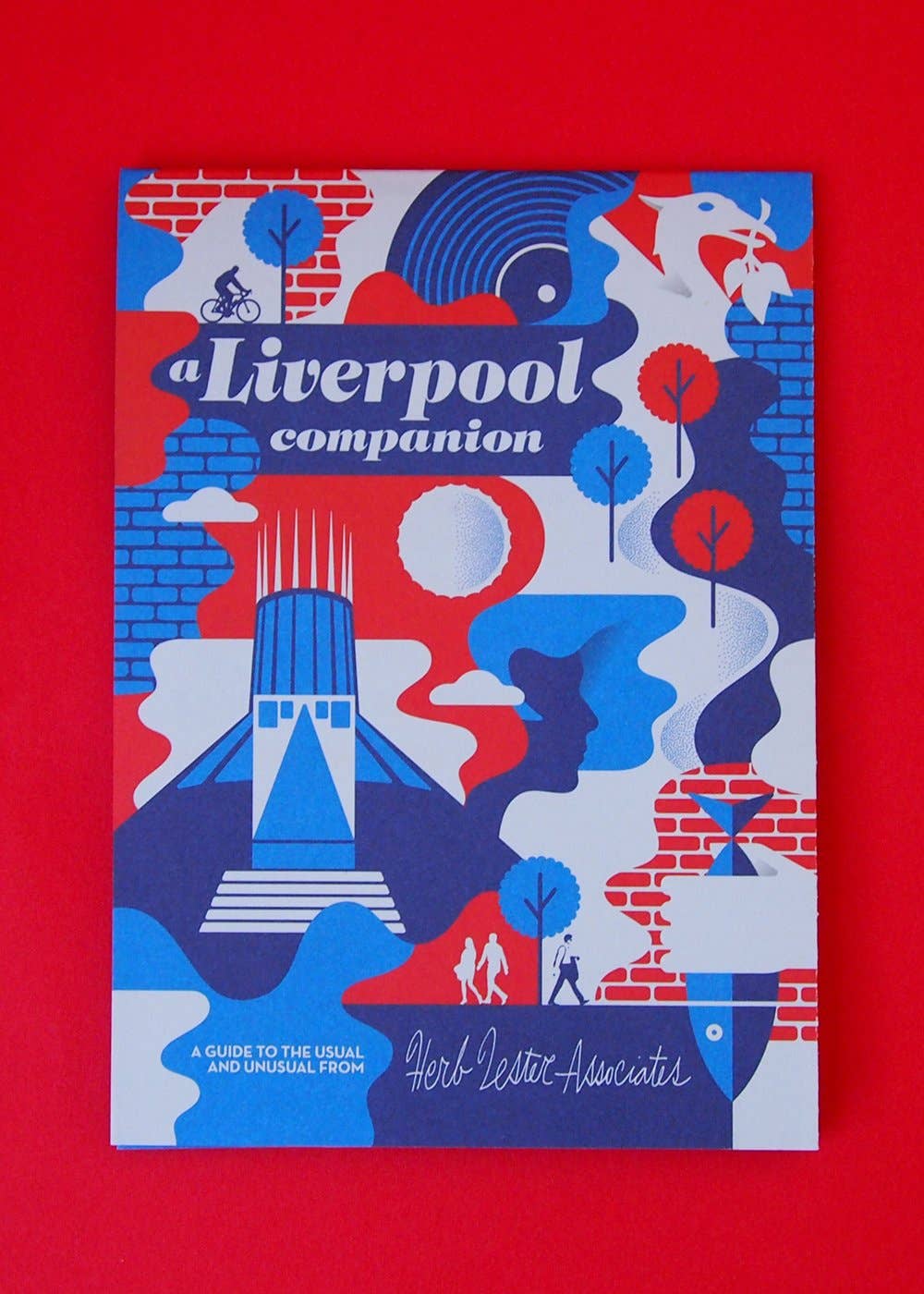 Herb Lester Associates - A Liverpool Companion  - England Travel Map & Cultural Guide