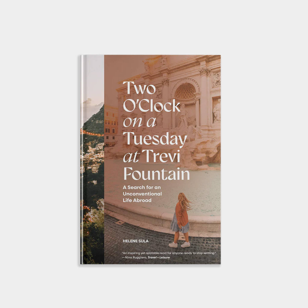 Blue Star Press - Two O'Clock on a Tuesday at Trevi Fountain (Travel Memoir)