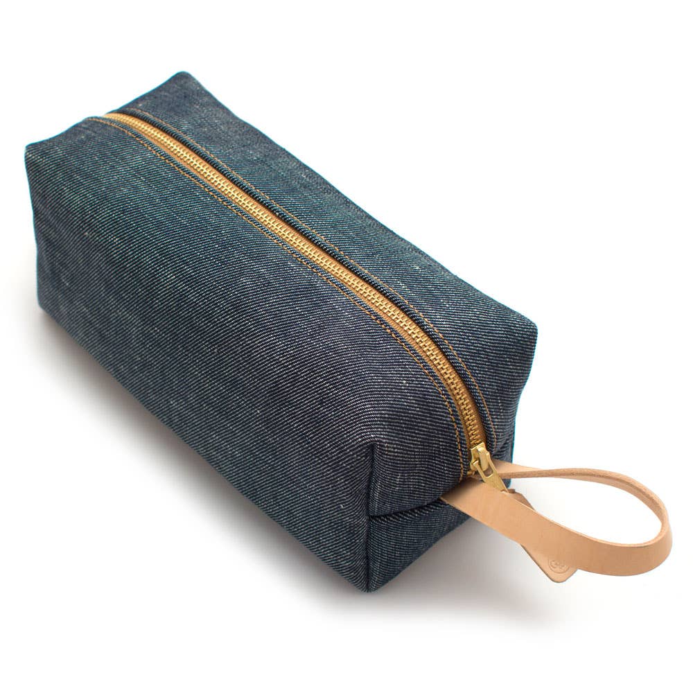 General Knot & Co. - Japanese Denim Travel Kit