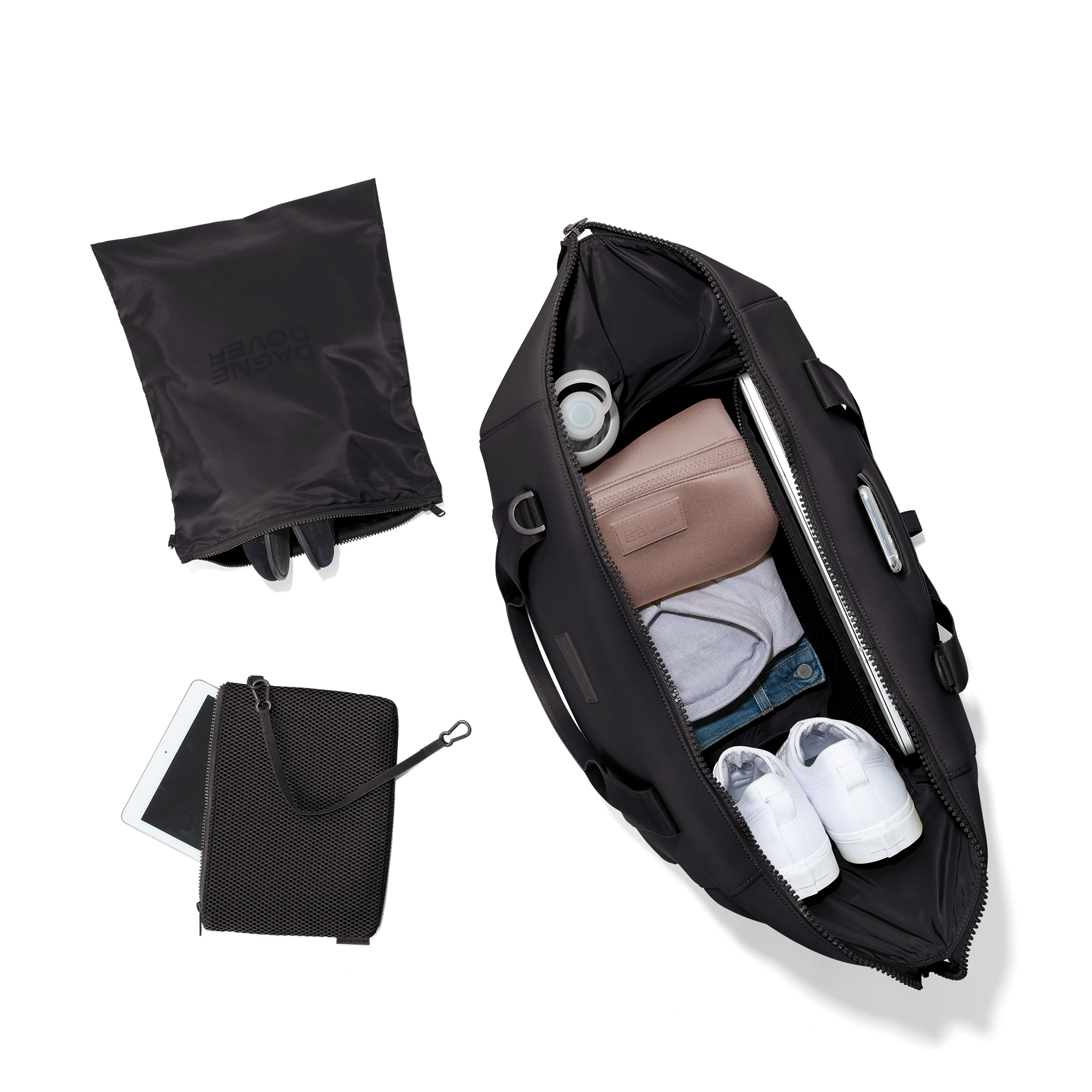 Dagne Dover - Landon Carryall in Onyx, Extra Large
