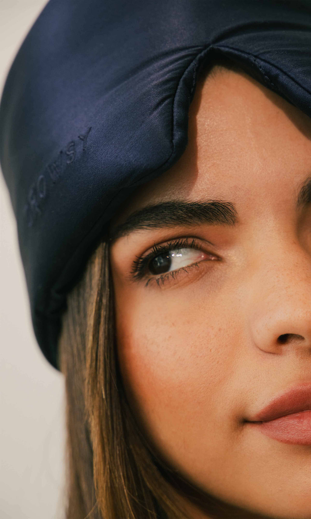 Drowsy Sleep Co. - Midnight Blue Eyelash Protecting Sleep Mask
