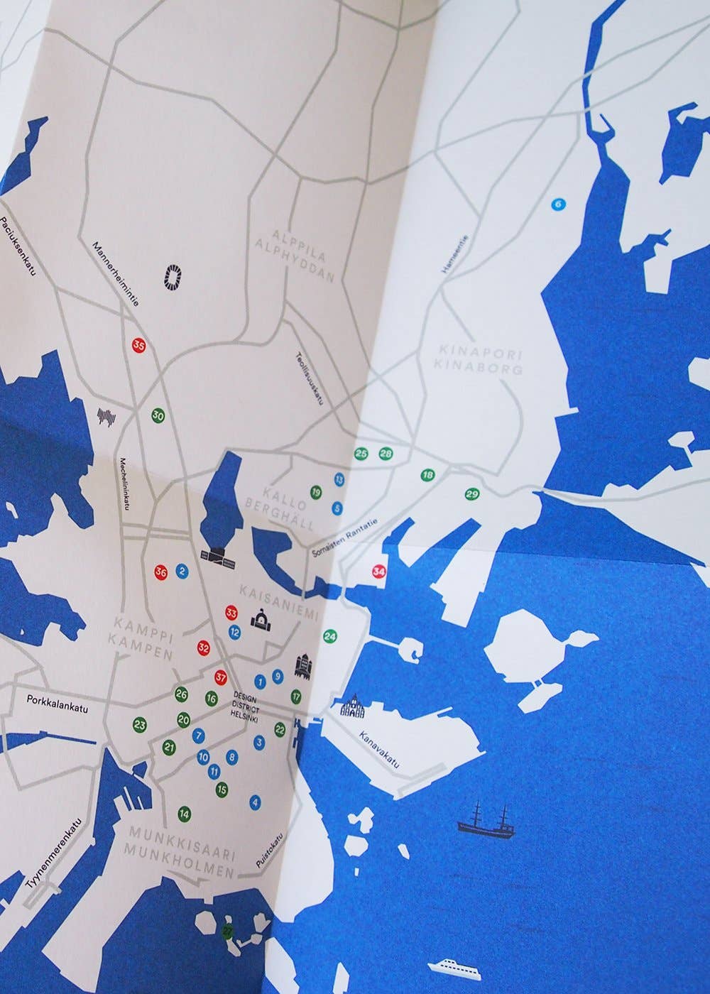 Herb Lester Associates - Destination Helsinki - Finland Travel Map & Cultural Guide