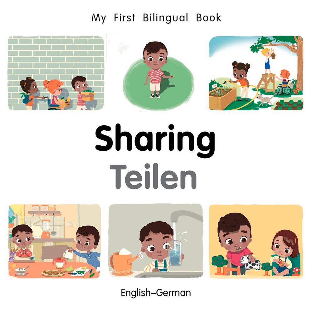 Independent Publishers Group - My First Bilingual Book–Sharing (English–German)