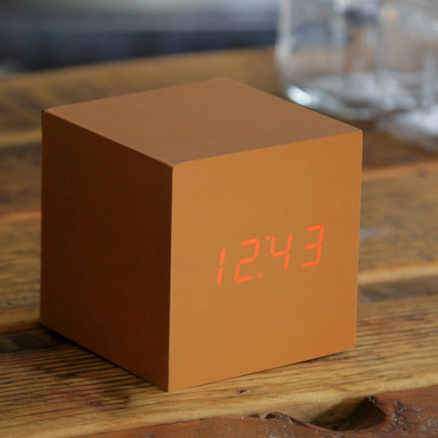 Gingko Design - Cube Click Alarm Clock
