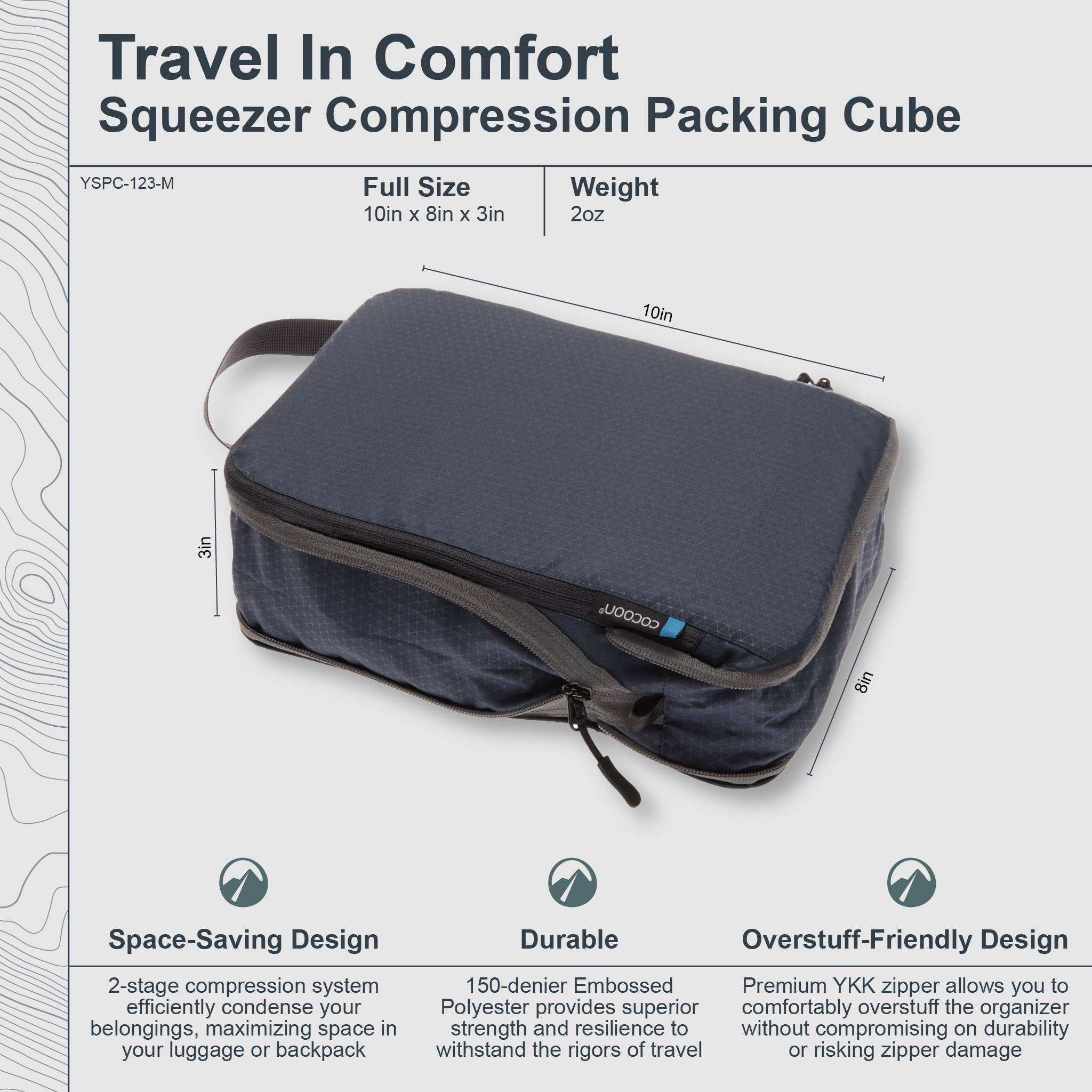 COCOON - Squeezer Compression Packing Cube EcoMade
