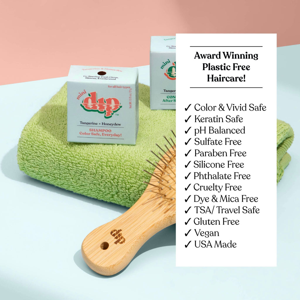 Dip - Mini Dip Shampoo Bar: Color Safe, Everyday - Tangerine & Honeydew