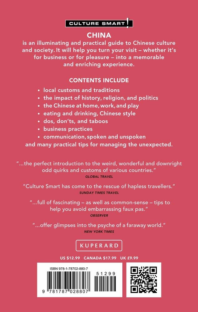 Independent Publishers Group - China - Culture Smart!