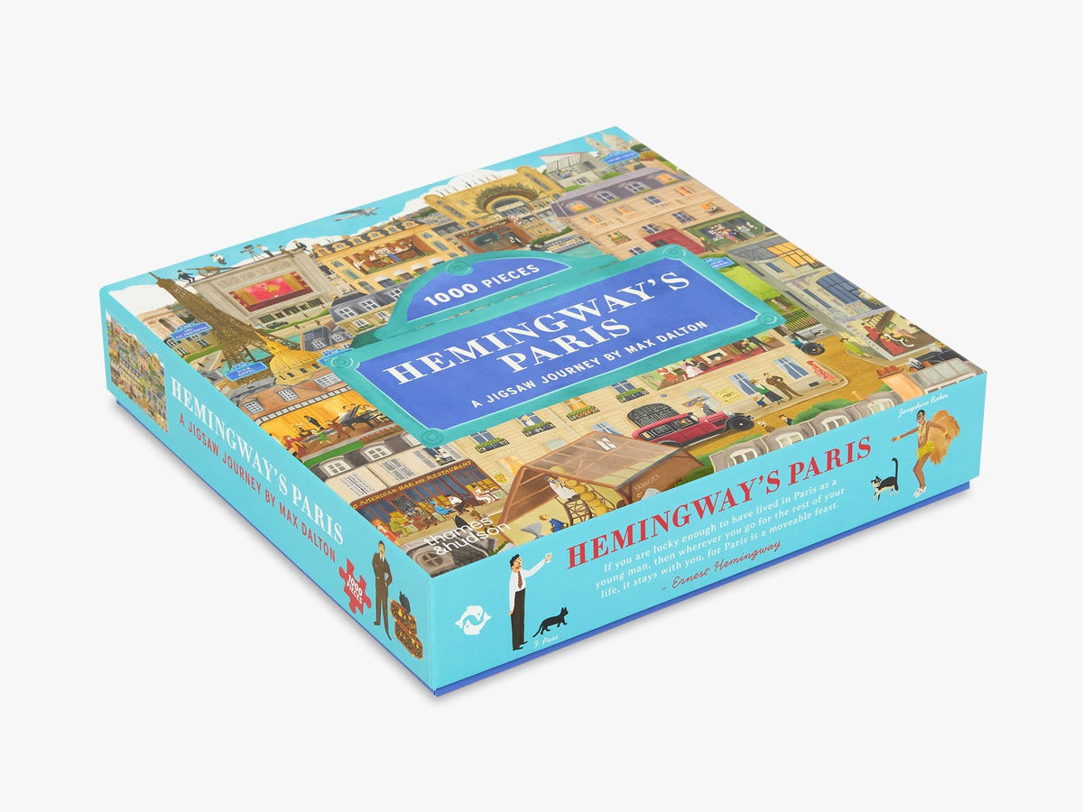 Hemingway's Paris: A 1000 Piece Jigsaw Journey