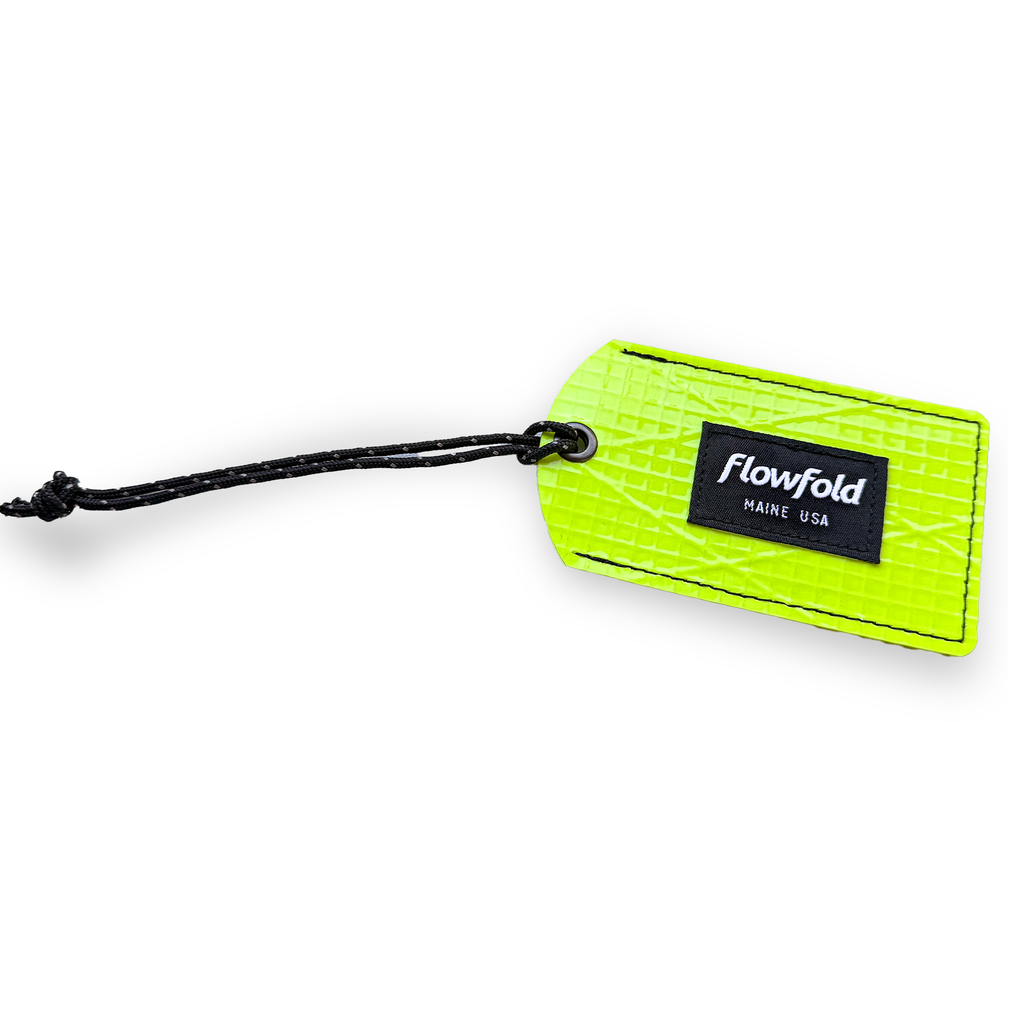 Flowfold - Recycled Sailcloth Luggage Tags