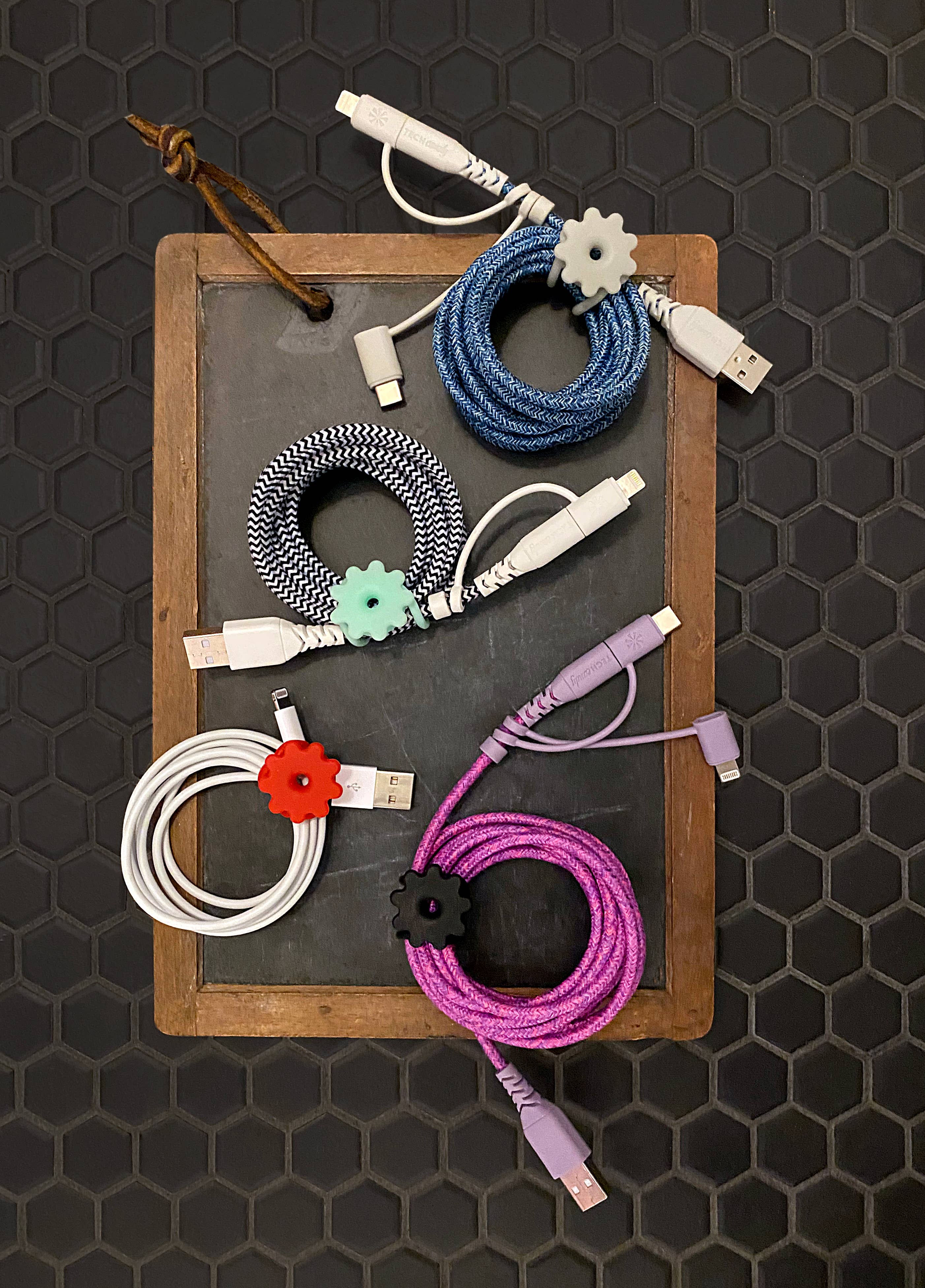 Tech Candy - IT'S A WRAP CORD WRANGLER: MULTIPACK