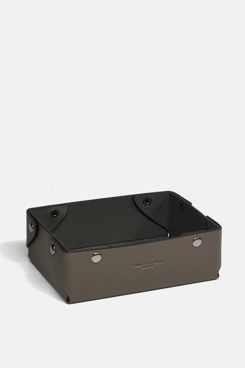 Curated Basics - Catch-All Leather Valet