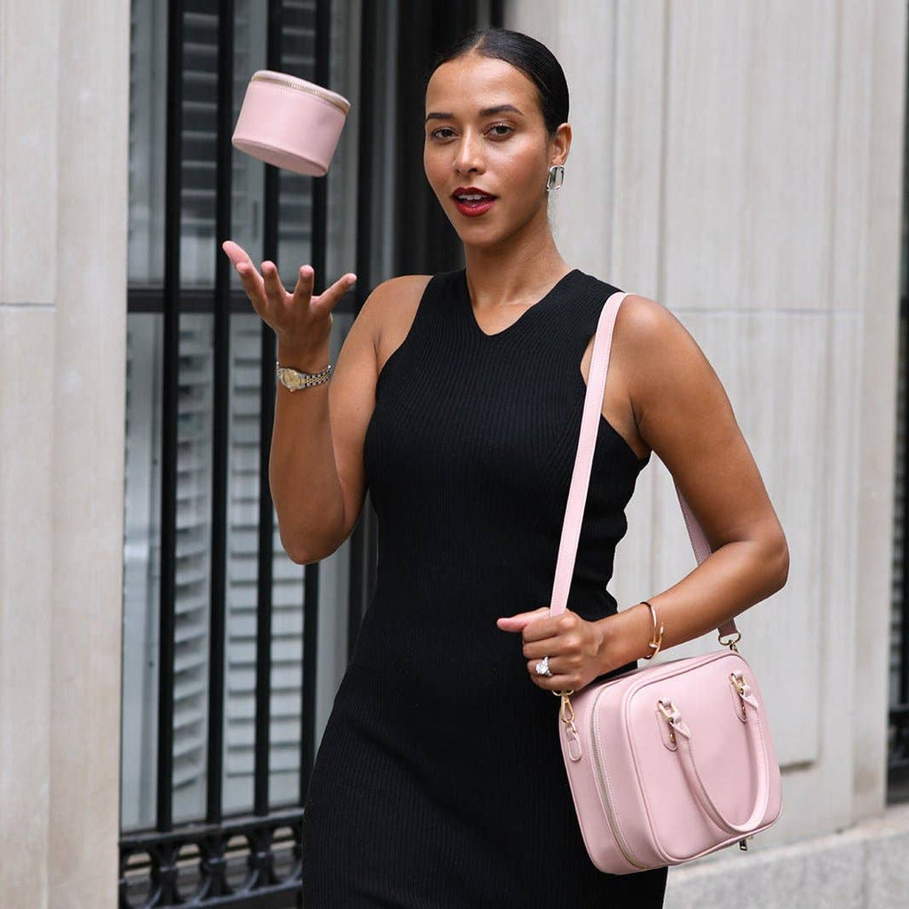 Hudson + Bleecker - Globetrotter Jewelry Case - Rose Pink